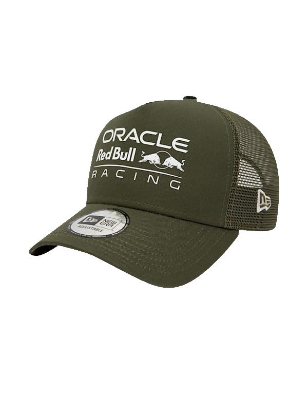 2023 Oracle Red Bull Racing F1™ Team NEW ERA Seasonal Trucker Cap - Men - Military Green