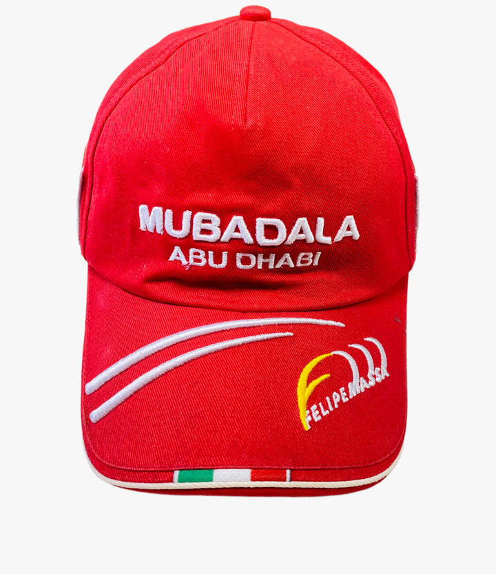Felipe Massa Scuderia Ferrari Mubadala Abu Dhabi  Baseball Cap - Men - Red