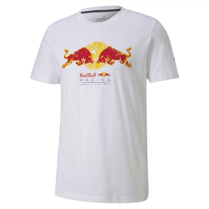 T-shirt Red Bull Racing F1™ Team Double Bull - Homme - Blanc 