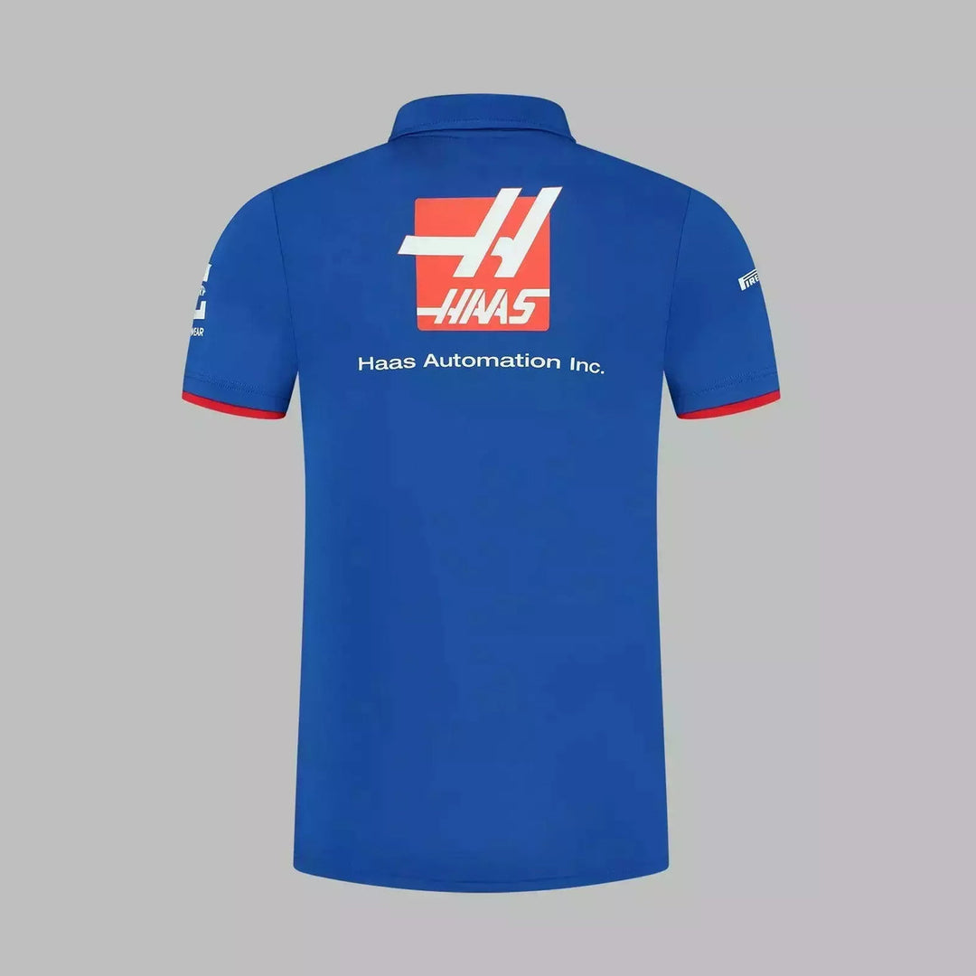 2022 Haas Racing F1 Team Fitted Polo Shirt