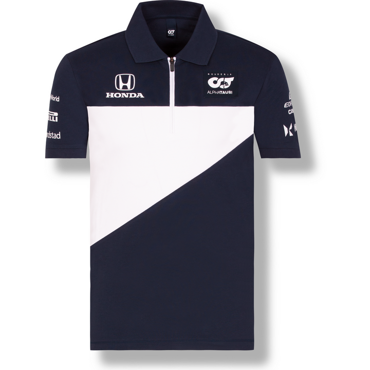 Scuderia AlphaTauri F1™ Team Polo - Men - Navy and Blue