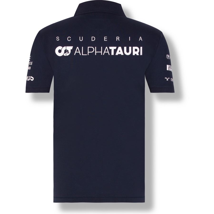 Scuderia AlphaTauri F1™ Team Polo - Men - Navy and Blue