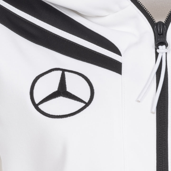 Mercedes Benz Collection Sweatshirt Hooded Fleece - Men - White
