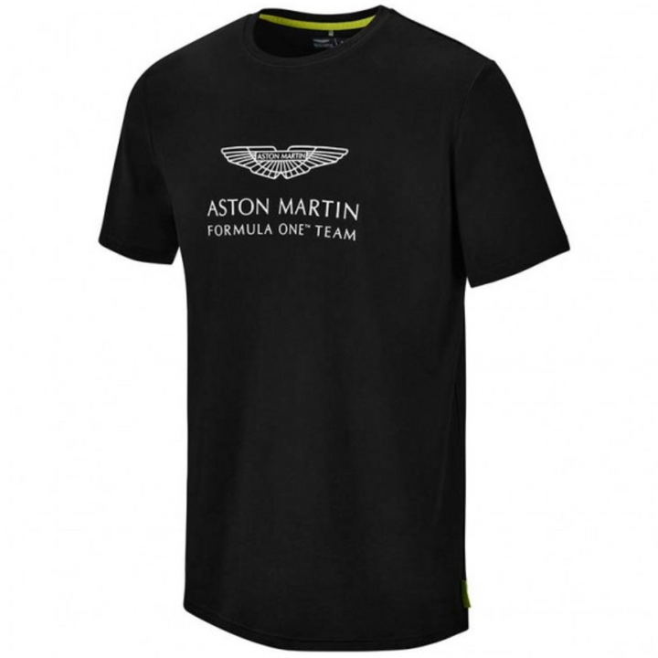 Aston Martin F1™ Team Official Lifestyle Logo T-Shirt - Men - Black