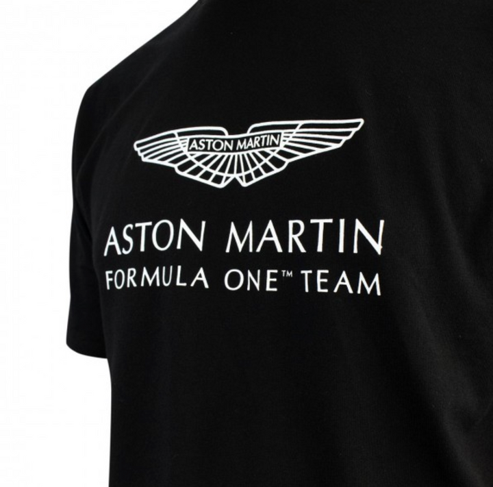 Aston Martin F1™ Team Official Lifestyle Logo T-Shirt - Men - Black