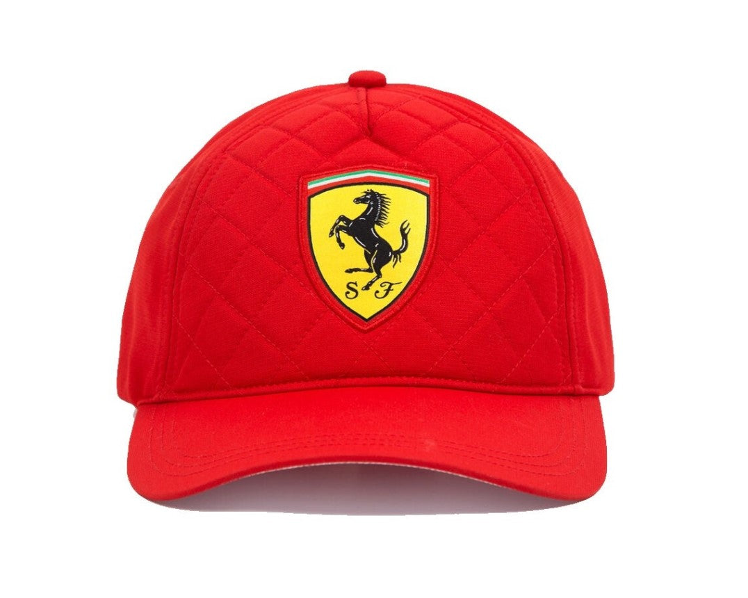 Casquette Scuderia Ferrari F1™ Team Quilt - UNISEXE - Rouge
