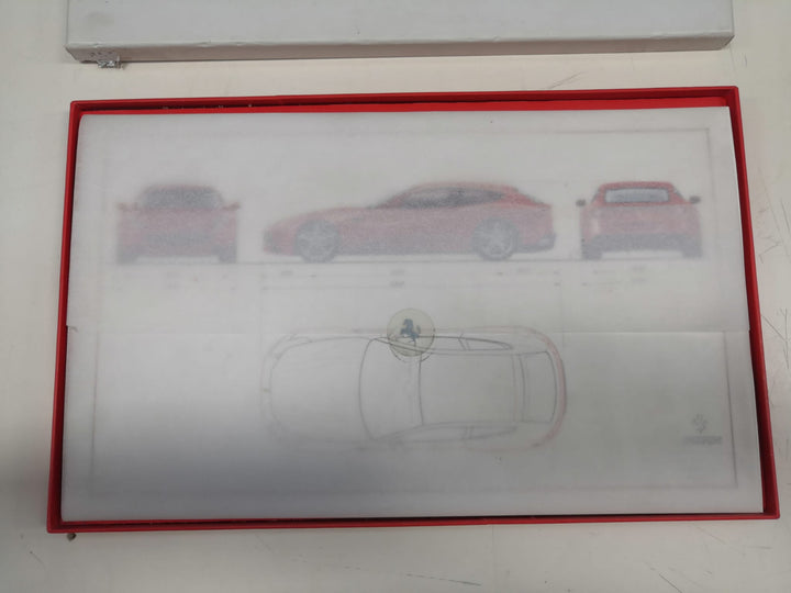 Ferrari FF Maranello Blueprint Sketches