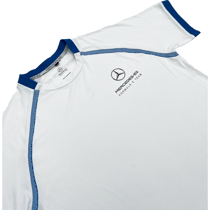 Mercedes Benz-EQ Formula E S8 Logo Technical t-shirt - Men - White