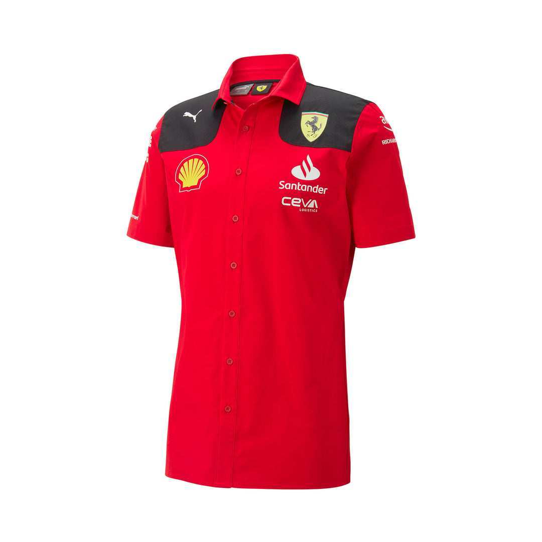 2023 Scuderia Ferrari F1™ Team Button-up Shirt Adult - Red