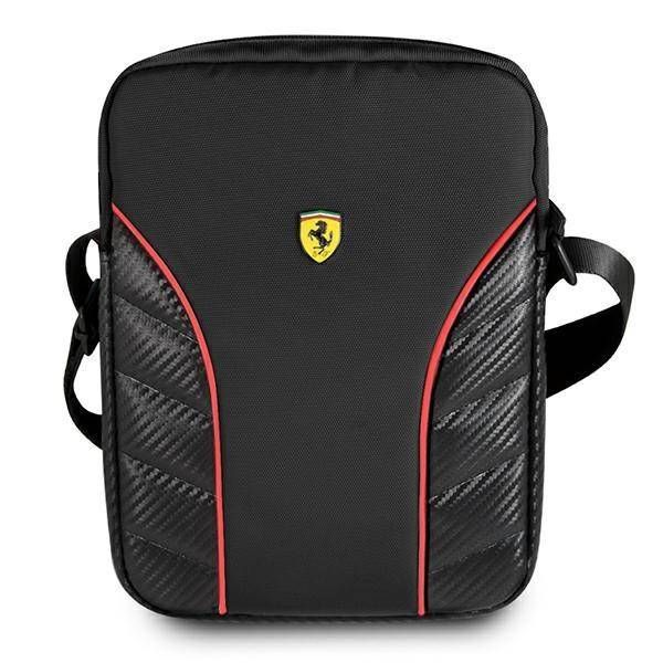 Scuderia Ferrari F1™ Tablet hasta 10" Bolsa Efecto Fibra de Carbono - Accesorios - Negro