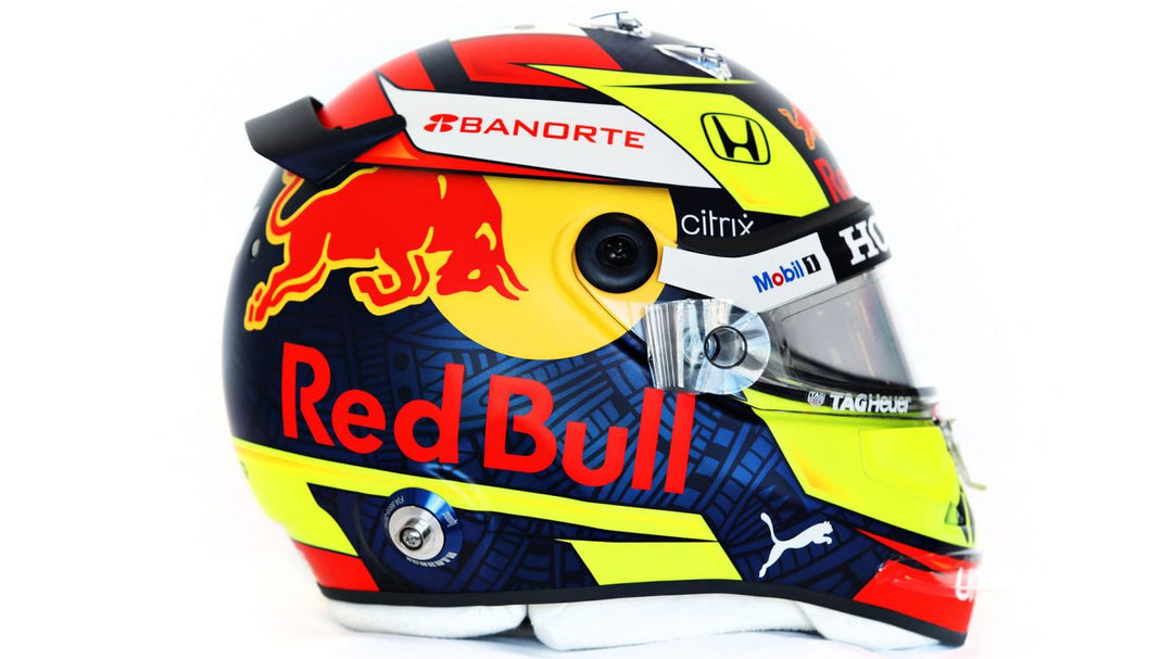 Officially Licensed Sergio Perez 1/2 scale helmet Red Bull Racing F1 Team 
