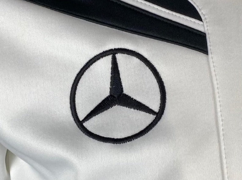 Mercedes Benz Collection Sweatshirt Hooded Fleece - Men - White