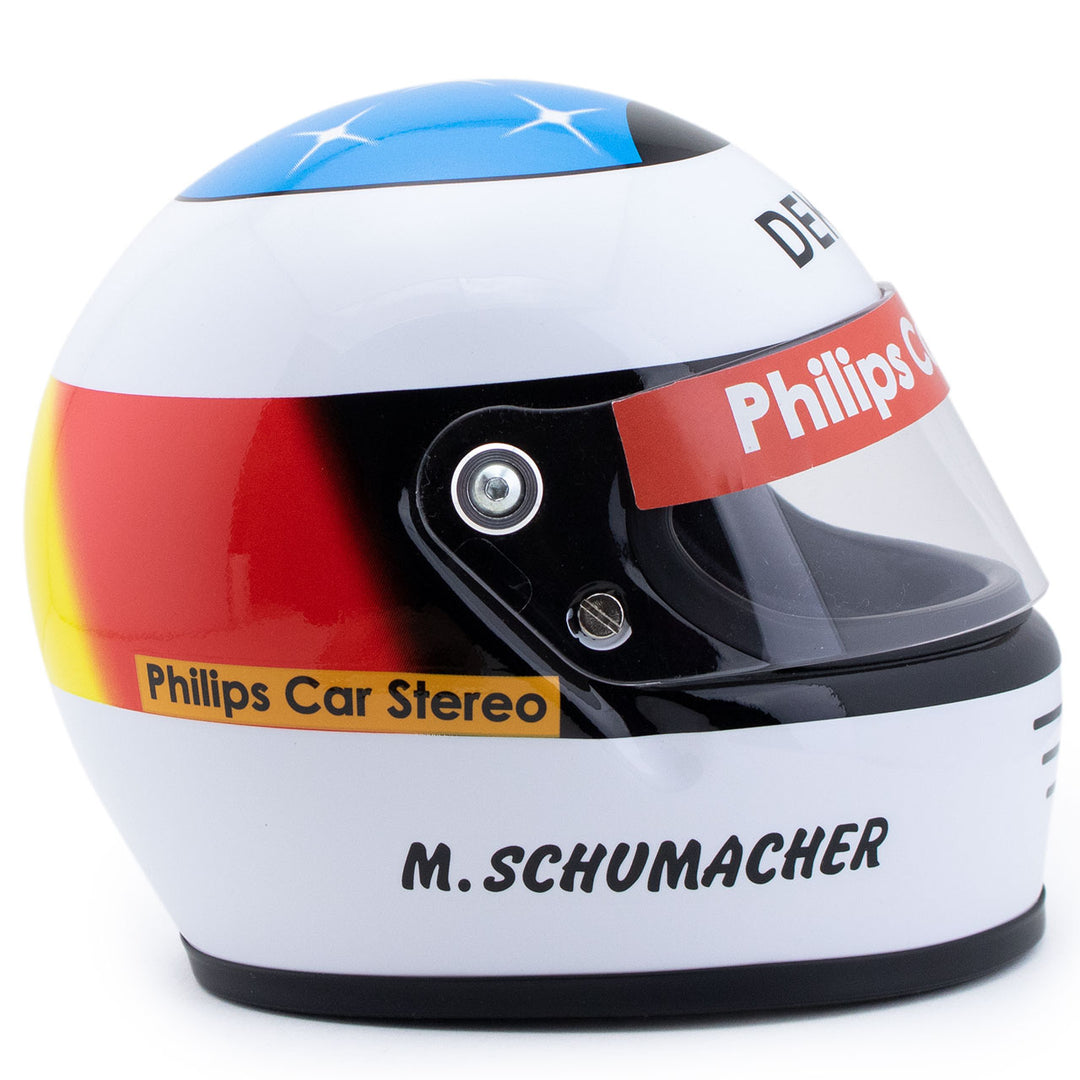 Michael Schumacher First GP Race 1991 Schuberth Casco Escala 1:2 - Accesorios - Blanco