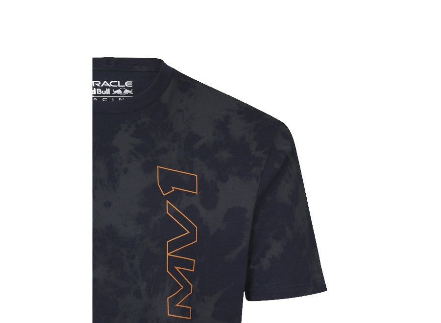 2023 Oracle Red Bull Racing F1™ Team Max Verstappen Tie Dye T-Shirt - Men - Navy Blue