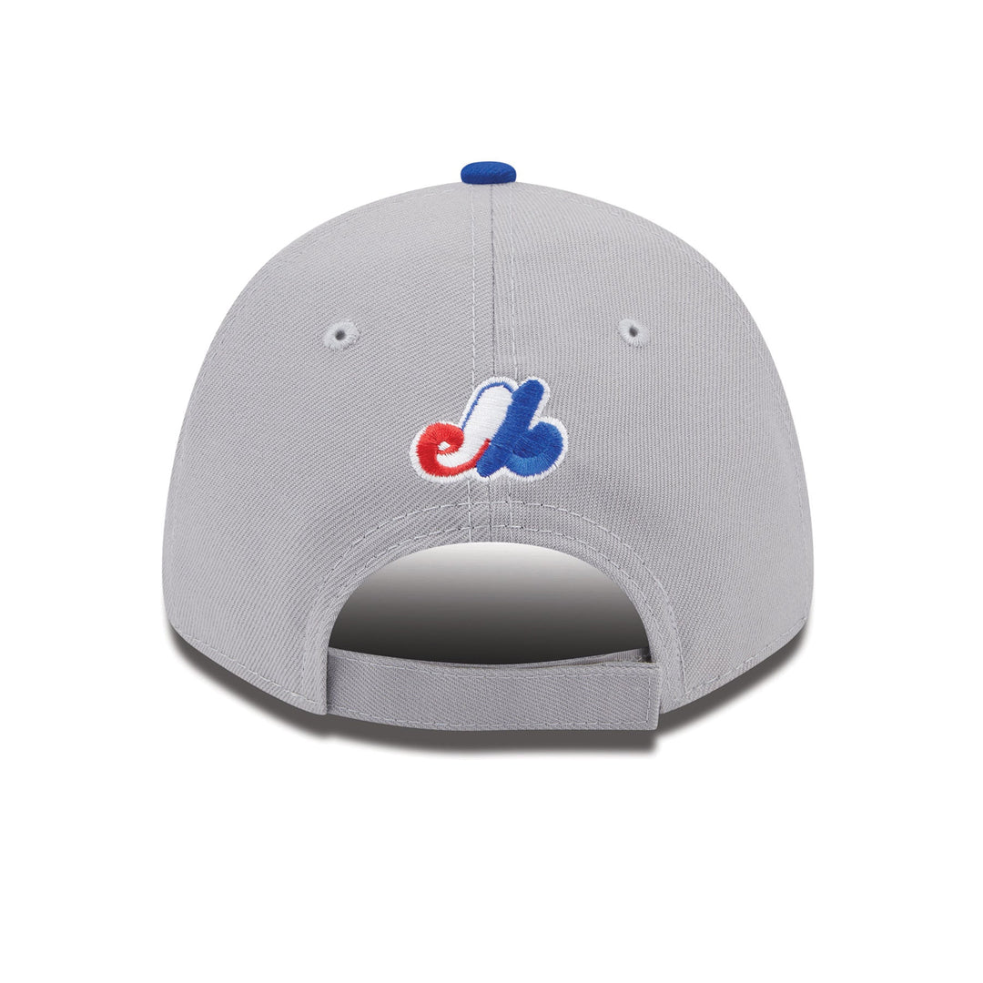 YOUTH Montreal Expos Baseball Team New Era® 9Forty Stretch Snap - Kids - Grey