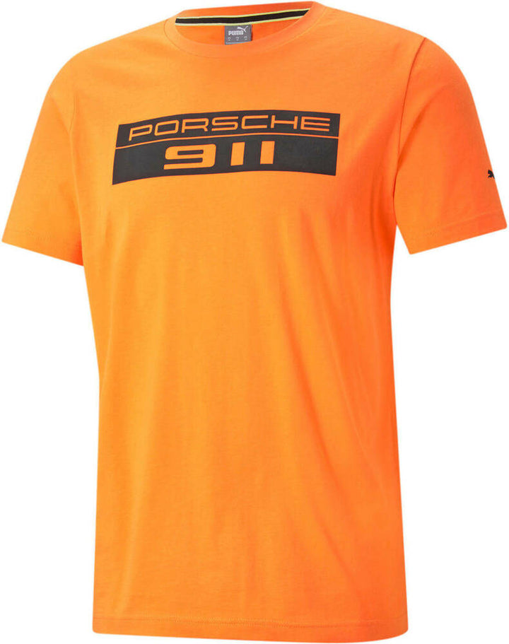 Porsche Legacy PL Big Logo T-shirt - Men - Orange Carrot