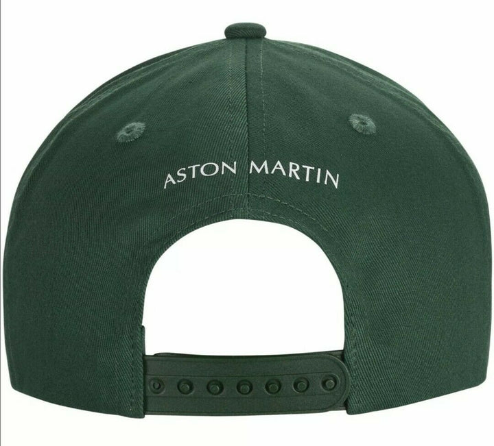 Official Aston Martin F1 Team Lance Stroll Snapback Cap Green Men 