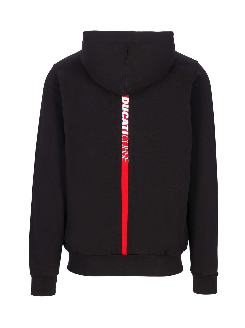 Ducati Corse MotoGP Full Zip Logo Hooded Sweatshirt - Men - Black