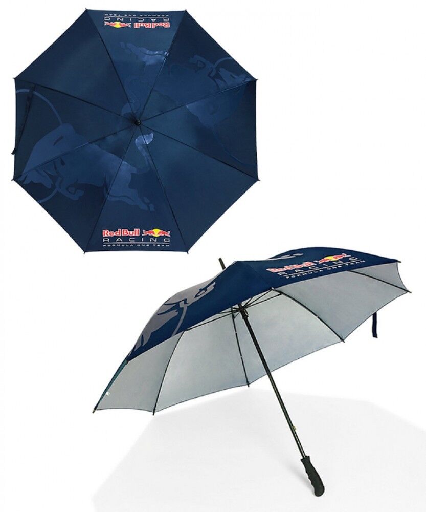 Red Bull Racing F1 Team Large Telescopic Golf Umbrella Blue