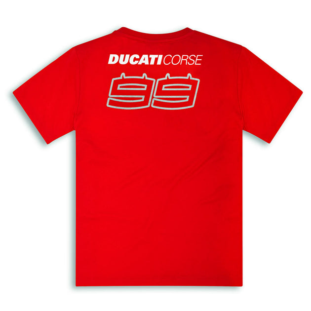 VENTE FINALE T-shirt Ducati Racing Corse 99 Dual - Hommes - Rouge