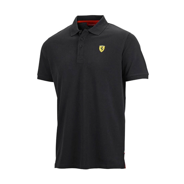Fan-Wear-Ferrari-F1-KIDS-Classic-Polo-Shirt-Black-